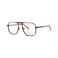 Okulary korekcyjne Massi Eyewear TEEN 17 BLACK ORANGE